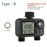 Newest 2-outlet Digital Water Timer Independent Programming Control Adjustable Sprinker Easy Installation Garden Lawn Irrigate