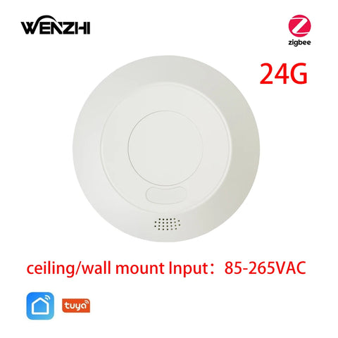 ZigBee3.0/Wifi 24G MmWave Radar Human Presence Motion Sensor For Light Switch Luminosity Detection 110/220V Tuya Smart Life Home