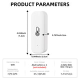 Tuya Zigbee/WiFi Temperature &amp; Humidity Sensor