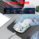 3 Modes Bluetooth Gaming Mouse Rechargeable 2.4G USB Wireless RGB Backlight Mouse for iPad Tablet Laptop Computer