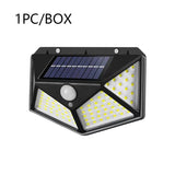 100LED Solar Wall Lamp