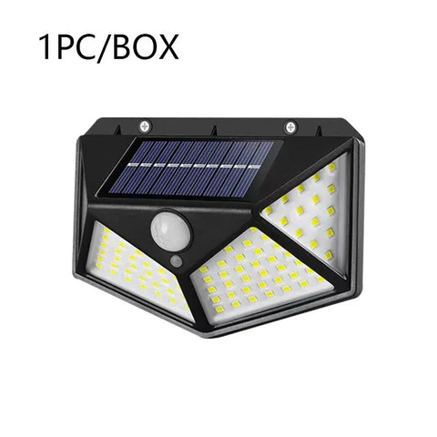 100LED Solar Wall Lamp