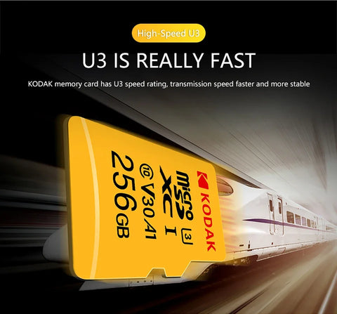 KODAK Micro SD Card Driving Recorder 64GB Memory Card For Mobile Phone PC Earphone Speaker HD Camera