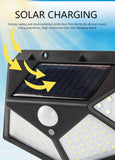 100LED Solar Wall Lamp