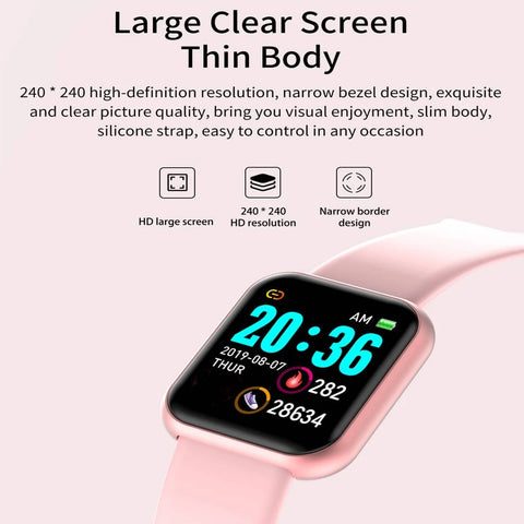 Smart Watches Weather Music Player Message Heart Rate Monitor Fitness Bracelet Men Gift Woman Smartwatch For IOS Android D13 116