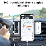 Mini Car Magnetic Wireless Charger For Magsafe iPhone 16 15 14 13 12 Pro Max Car Phone Holder Stand Mount Fast Charging Station