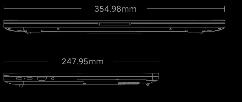 2024 Xiaomi Redmi Book Pro 16 Laptop Intel Core Ultra 7 155H/5 125H ARC Graphics 32G DDR5+1TB SSD NoteBook 16" 3.1K 165Hz PC New