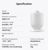 SONOFF SNZB-03P Zigbee Motion Sensor Light Detection Home Security Local Smart Scene Linkage Via EWeLink Alexa Google Home Alice