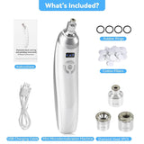 Protable Diamond Microdermabrasion Machine Handheld Blackhead Removal Facial Skin Care Beauty Device for Acne Scars