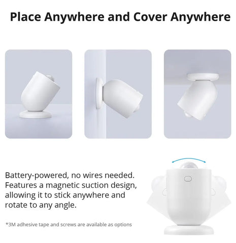 SONOFF SNZB-03P Zigbee Motion Sensor Light Detection Home Security Local Smart Scene Linkage Via EWeLink Alexa Google Home Alice