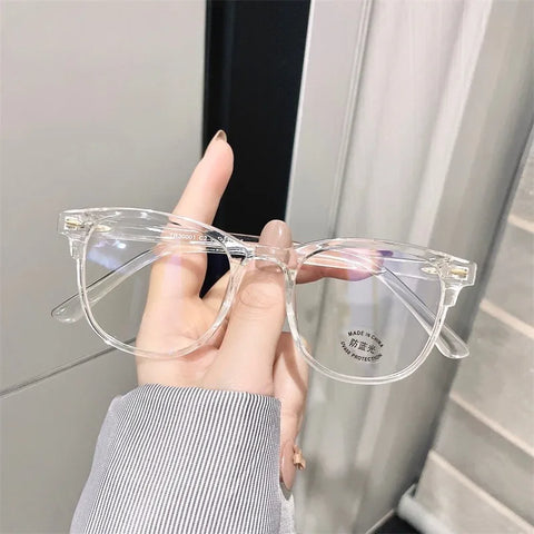 Classic Transparent Computer Glasses Frame Women Men Anti Blue Light Glasses Blocking Glasses