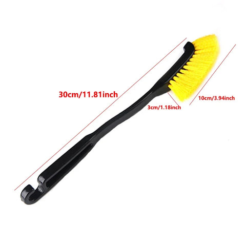 1PC Car crevice brush wheel tyre car wash brush car interior and exterior cleaning tools long handle dust maintenance supplies