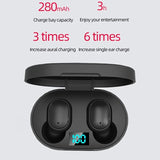 E6S TWS Wireless Headphones Bluetooth Earphone 5.0 Stereo Headset Earbuds with Microphone for Iphone Xiaomi