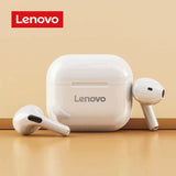 New Lenovo LP40 Earphones TWS Wireless Bluetooth Earbuds Bass Touch Control Stereo Noise Reduction Long Standby Original Choice