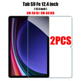 2PCS Tempered Glass Screen Protector for Samsung Galaxy Tab S8 Ultra Plus S6 Lite S7 Fe A7 Lite A8 S9 A9 Tablet Accessories Film