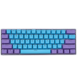 61 Key Set PBT Keycaps Ansi 60% Computer Gamer Mechanical Keyboard Cap Backlight OEM Miami DOLCH GK61 SK61 Anne pro 2 RK61 K617