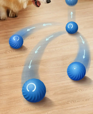 Smart Dog Toy Ball Automatic Electronic Interactive Training Pet Toy Gravitational Moving Ball Rechargeable Active Rolling Ball