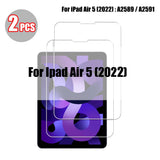 2 pcs Tempered Glass For Ipad Pro 11 12.9 9 10.2 10.5 Air 4 3 2 Tablet Screen Protector For Ipad Mini 6 5 4 3 13 2024 2021 Glass