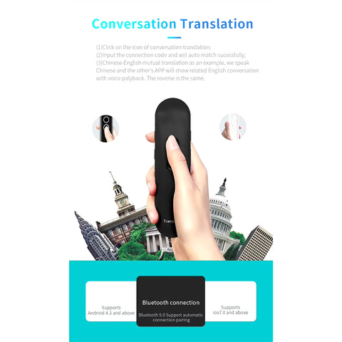 Language Translator Device – Instant Communication Across 97 Languages