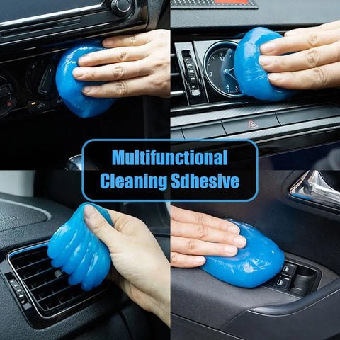 Car Crystal Cleaning Glue Computer Notebook Keyboard Wash Dusting Glue Mud Soft Reusable Accessories Car Detailing Cleaning Z0M8