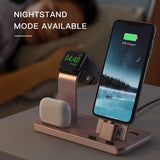 3 in 1 Charging Station for Apple Products, Stand for Apple Watch 7/SE/6/5/4/3/2/1, for Airpods Pro/3/2/1 Charging Dock, Charger Station for Iphone 13/12 Mini/12 Pro Max/11Pro Max/Xs Max/8Plus