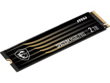 MSI SPATIUM M480 PRO 2TB PCIe 4.0 NVMe M.2 SSD