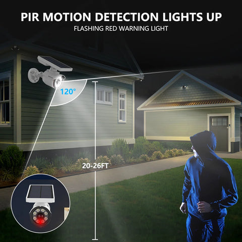 Smart Solar Floodlight with Motion Detection