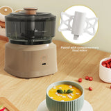 350 Ml Handheld Electric Food Chopper, Coffee