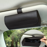 Sunglasses Holder for Car Sun Visor, Auto Eyeglasses Protective Storage Case, Vehicle Visor Accessories Organizer Box