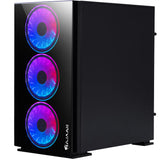 Gaming Tower Desktop PC - Intel Core I3 Processor Processor 3.6Ghz, 32GB DDR4 RAM, 1TB NVME M.2 SSD, NVIDIA Geforce RTX 3050 8GB GDDR6, Wifi Ready, HDMI, Windows 11 Pro - BREEZE