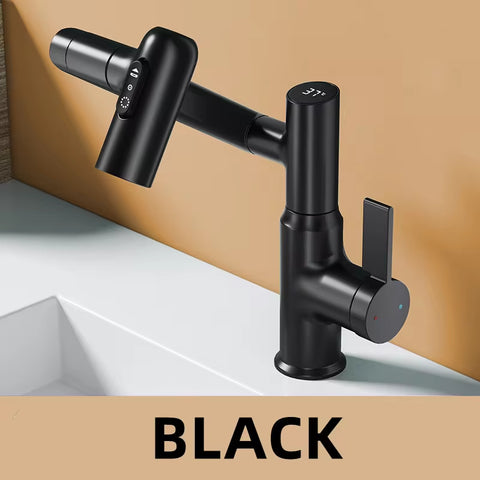 Digital Display LED Basin Faucet | 360 Rotation & Multi-Function