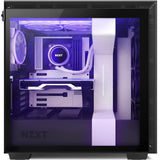 Kraken X63 RGB 280Mm - RL-KRX63-RW - AIO RGB CPU Liquid Cooler - Rotating Infinity Mirror Design - Powered by CAM V4 - RGB Connector - Aer RGB V2 140Mm Radiator Fans (2 Included) - White