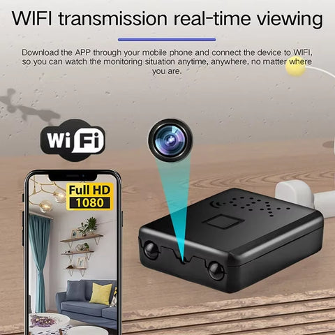 XD Pro Mini Camera - Full HD 4K WiFi 5G Night Vision Security Camera