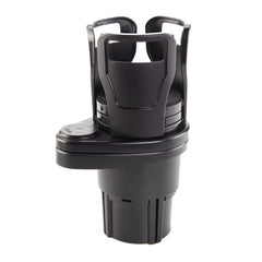 Multifunctional Car Cup Holder One to Two Double Layer Rotating Drinks Holder Vehicle Mounted Storage Rack