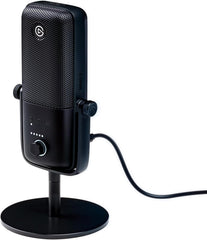 Wave:3 - Premium Studio Quality USB Condenser Microphone for Streaming, Podcast, Gaming and Home Office, Free Mixer Software, Sound Effect Plugins, Anti-Distortion, Plug ’N Play, for Mac, PC