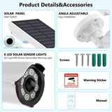 Smart Solar Floodlight with Motion Detection