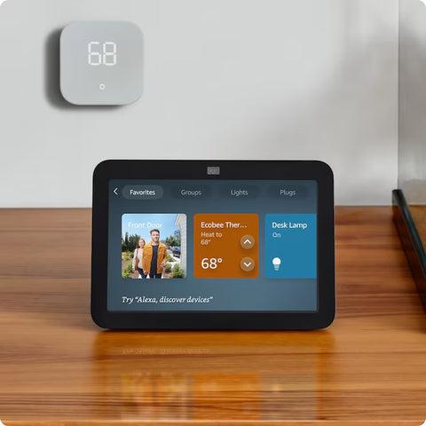 Echo Show 8 (3Rd Gen, 2023 Release) with Spatial Audio, Smart Home Hub, and Alexa - Charcoal