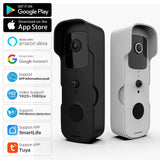 Tuya Smart Video Doorbell Wifi 1080P Video Intercom Door Bell IP Camera Two-Way Audio Works with Alexa Echo Show Google Home