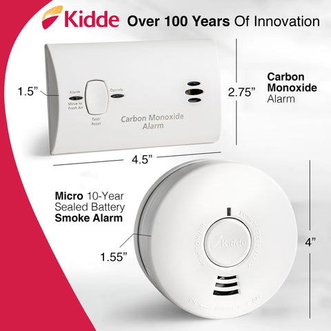 Kidde 10-Year Smoke &amp; Carbon Monoxide Alarm Value Pack – Ultimate Home Safety Solution