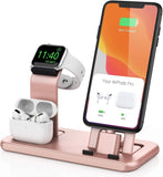 3 in 1 Charging Station for Apple Products, Stand for Apple Watch 7/SE/6/5/4/3/2/1, for Airpods Pro/3/2/1 Charging Dock, Charger Station for Iphone 13/12 Mini/12 Pro Max/11Pro Max/Xs Max/8Plus