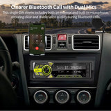 1 DIN Car Radio Universal MP3 Player Audio Multimedia FM Radio Bluetooth EQ Support AUX USB SD Card