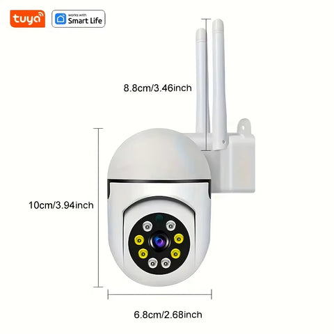 Tuya Smart 2.4G Wifi Indoor Camera Smart Home Security Video Surveillance Supprt Two Way Audio Mobile Motion