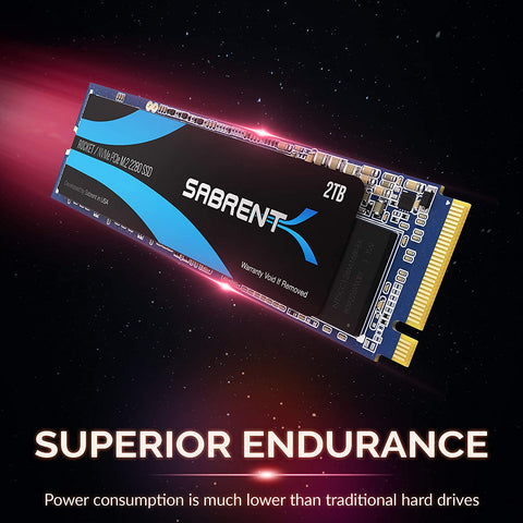 2TB Rocket Nvme Pcie M.2 2280 Internal SSD High Performance Solid State Drive (SB-ROCKET-2TB)